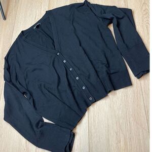 Athleta Black Button-Front Cardigan Sweater - Size 2X
